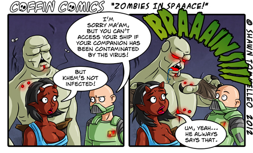 Zombies In Spaaace!